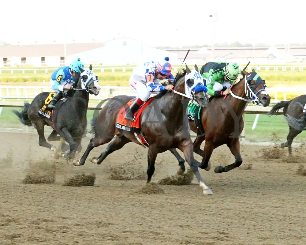 Sawyer Strange - Cox Ranch Distaff Challenge Final 09-19-24 R11 Horseshoe Indiana Finish 02 Ronald