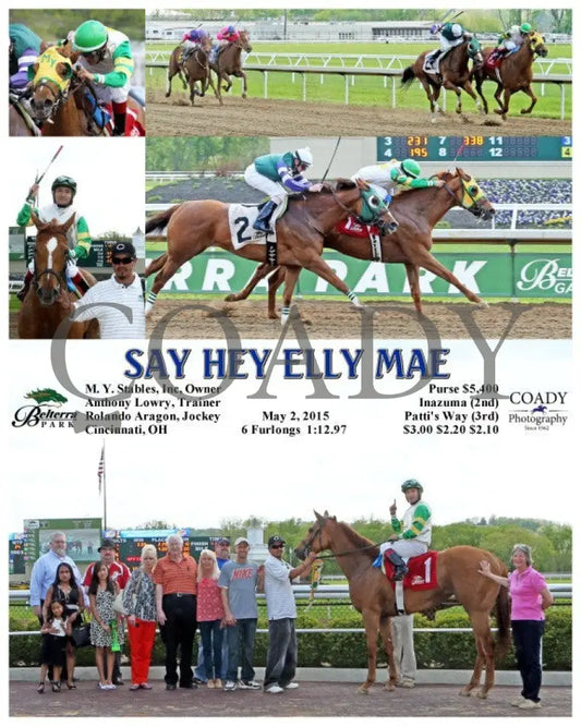 Say Hey Elly Mae - 050215 Race 02 Btp Belterra Park