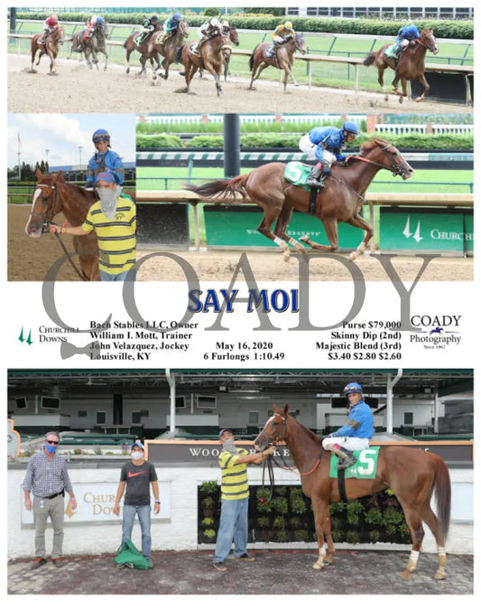 Say Moi - 05-16-20 R07 Cd Churchill Downs