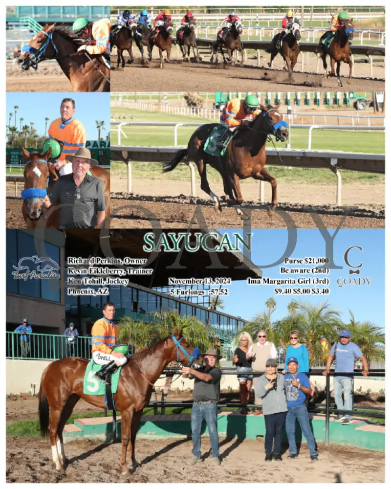 Sayucan - 11-13-24 R07 Tup Turf Paradise