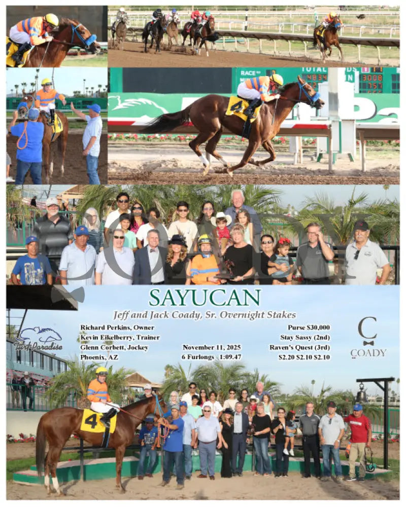 SAYUCAN - Jeff and Jack Coady Sr. Overnight Stakes - 11-11-25 - R07 - TUP Turf Paradise