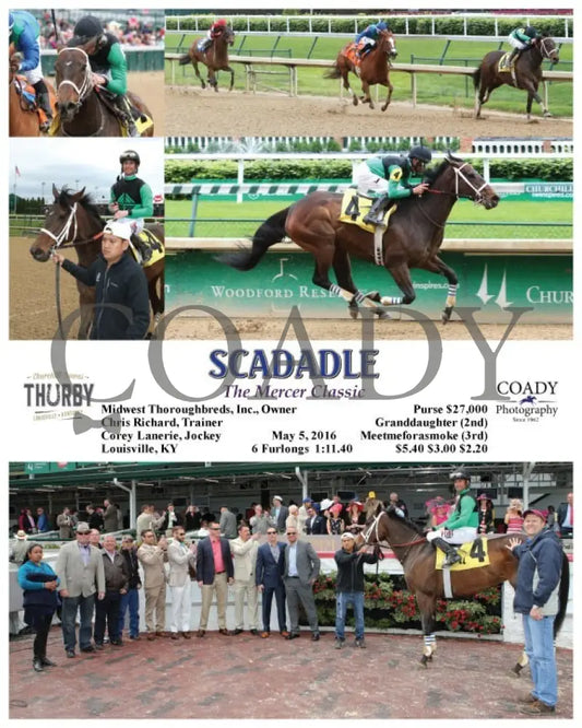 Scadadle - 050516 Race 06 Cd Churchill Downs