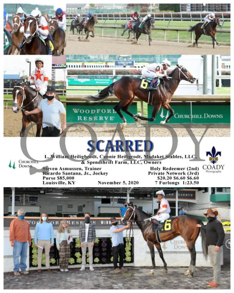 Scarred - 11-05-20 R07 Cd Churchill Downs