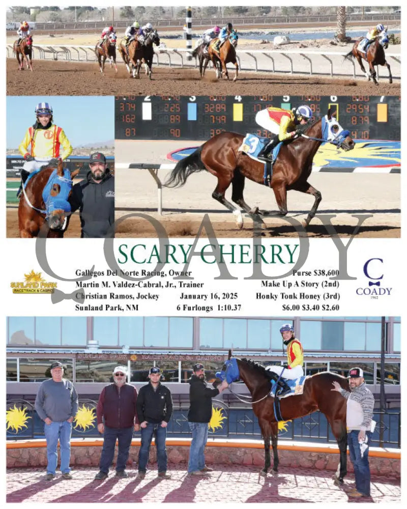 Scary Cherry - 01-16-25 R05 Sun Turfway Park