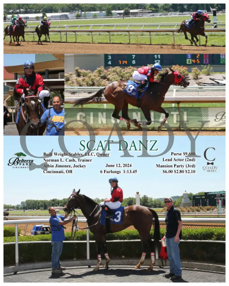 Scat Danz - 061224 Race 01 Btp Belterra Park