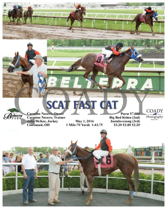 Scat Fast Cat - 050116 Race 02 Btp Belterra Park