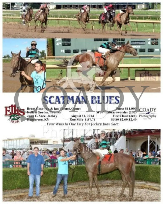 Scatman Blues - 083114 Race 06 Elp Ellis Park