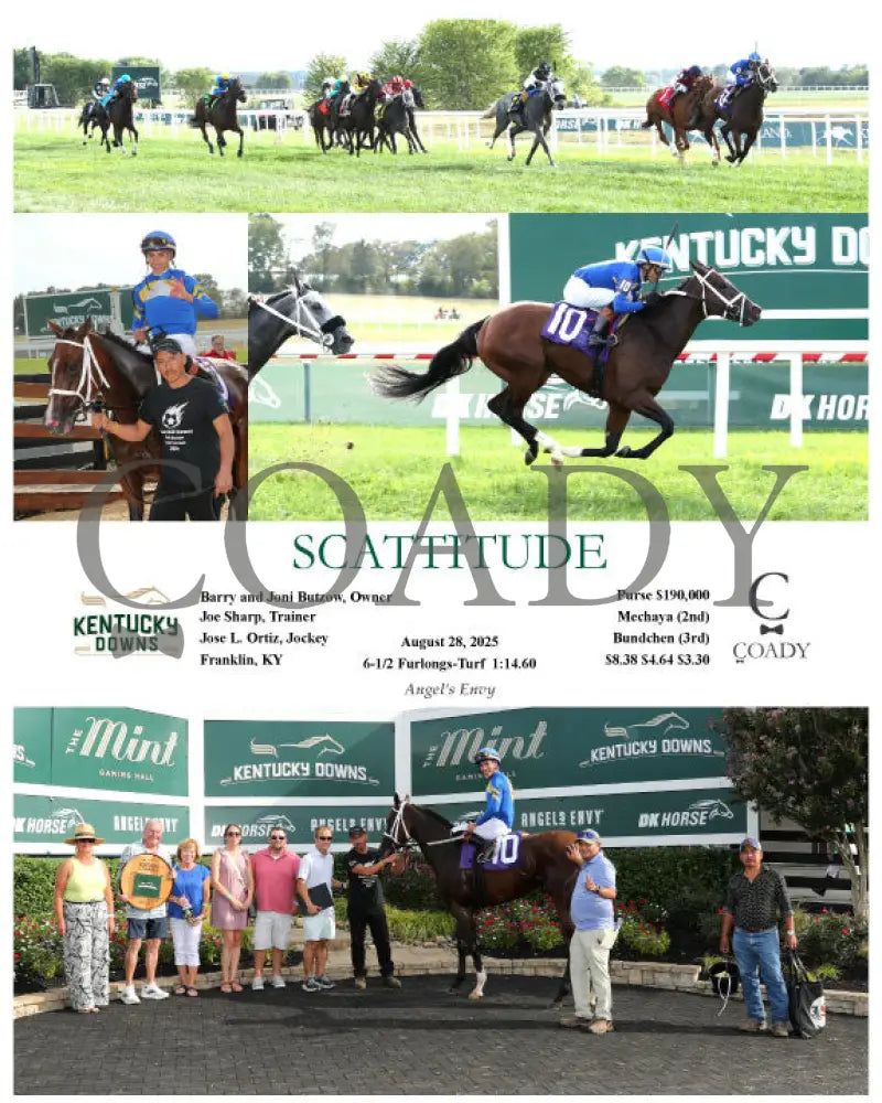 SCATTITUDE 082825 Race 09 KD Kentucky Downs