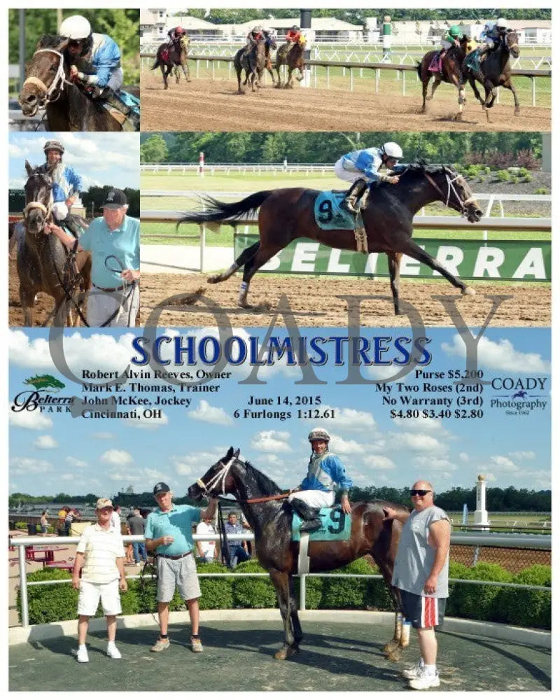 Schoolmistress - 061415 Race 08 Btp Belterra Park