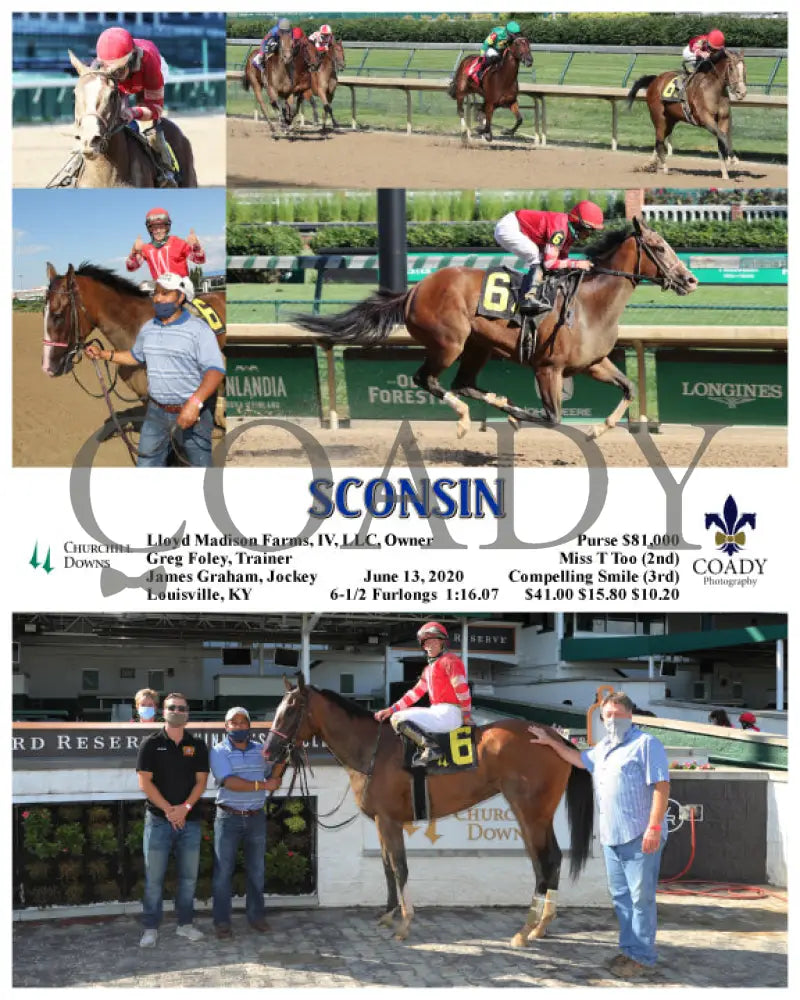 Sconsin - 06-13-20 R10 Cd Churchill Downs