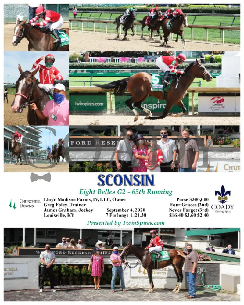 Sconsin - Eight Belles G2 65Th Running 09-04-20 R08 Cd Churchill Downs