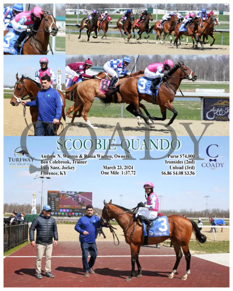 Scoobie Quando - 03 - 23 - 24 R03 Tp Turfway Park
