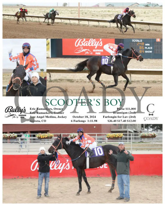 Scooter’s Boy - 10-18-24 R01 Arp Arapahoe Park