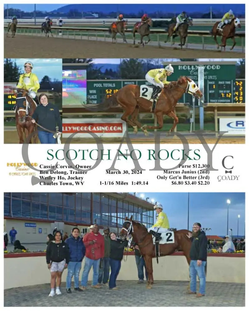 Scotch No Rocks - 03 - 30 - 24 R01 Ct Hollywood Casino At Charles Town Races