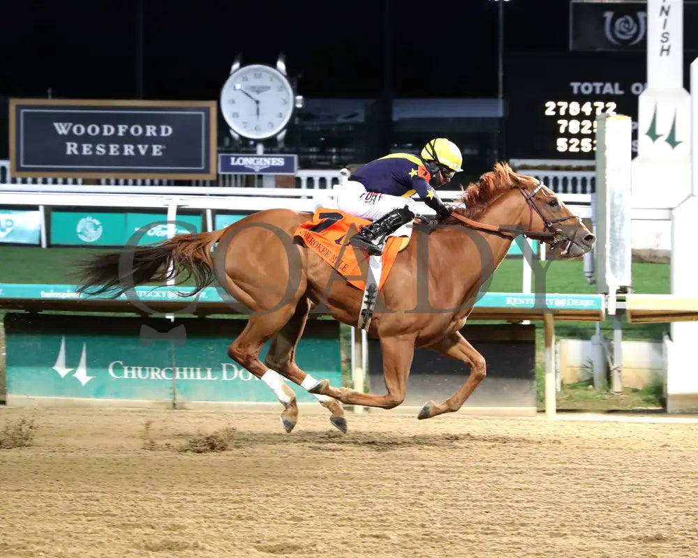 Scotland - The 1St Running Of The Cherokee Mile 12-01-24 R11 Cd Finish 01 Churchill Downs