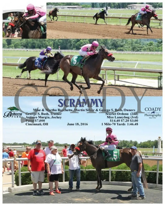 Scrammy - 061816 Race 03 Btp Belterra Park