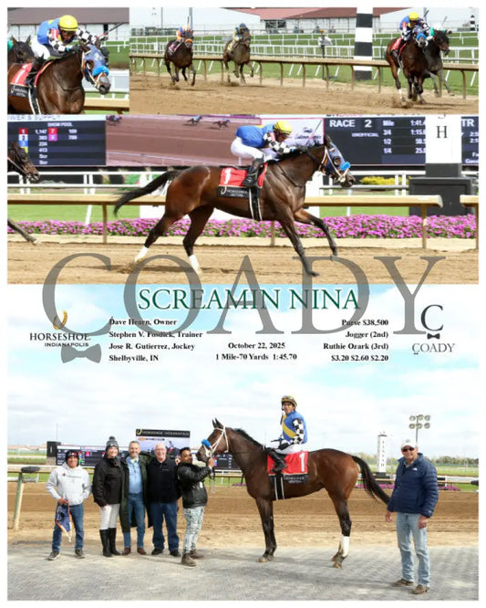SCREAMIN NINA - 10-22-25 - R02 - IND Indiana Grand