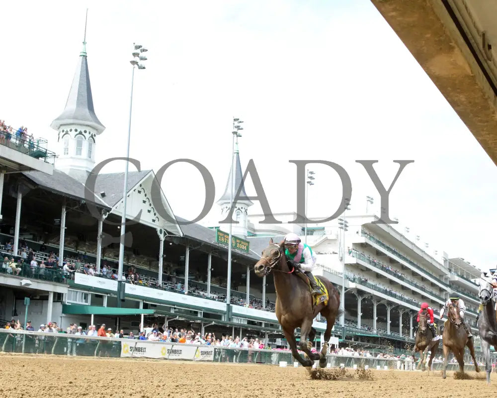 Scylla - The Fasig-Tipton Fleur De Lis G2 06-29-24 R08 Cd Under Rail 01 Churchill Downs