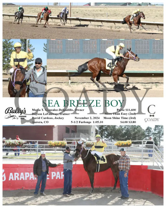 Sea Breeze Boy - 11-02-24 R04 Arp Arapahoe Park