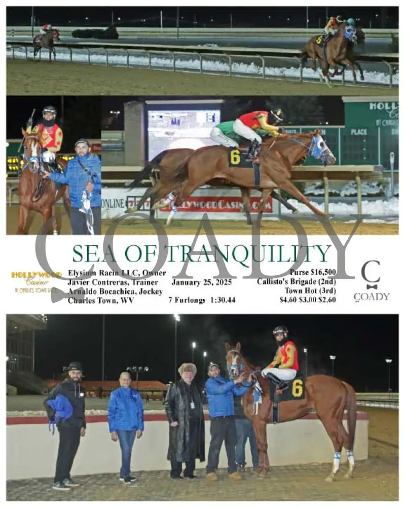 Sea Of Tranquility - 01-25-25 R06 Ct Hollywood Casino At Charles Town Races