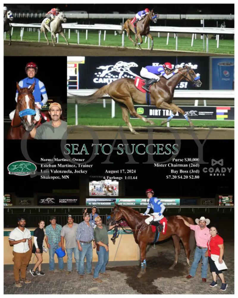 Sea To Success - 08-17-24 R08 Cby Canterbury Park