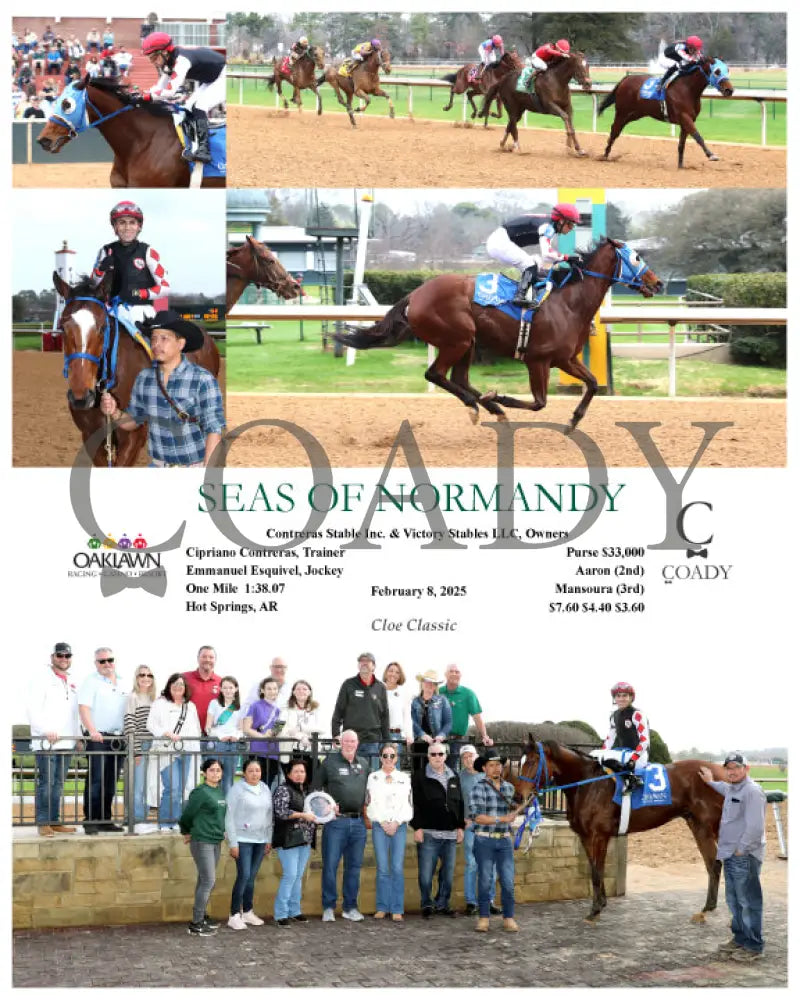 Seas Of Normandy - 02-08-25 R02 Op Oaklawn Park