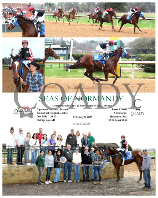 Seas Of Normandy - 02-08-25 R02 Op Oaklawn Park