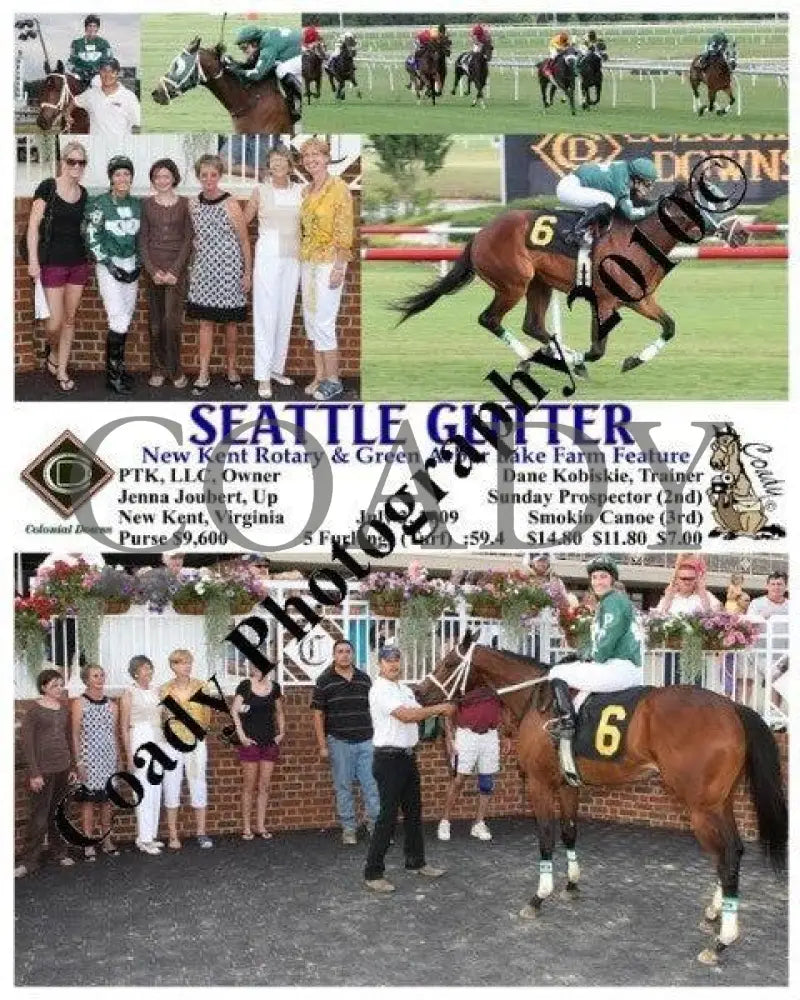 Seattle Glitter - New Kent Rotary & Green Arbor Colonial Downs