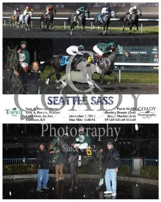 Seattle Sass - 120514 Race 04 Tp Turfway Park