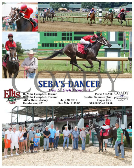 Seba’s Dancer - 072818 Race 04 Elp Ellis Park