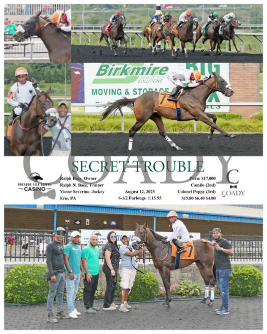 SECRET TROUBLE - 08-12-25 - R05 - PID Presque Isle Downs