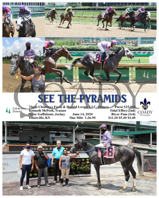 See The Pyramids - 06-14-20 R03 Cd Churchill Downs