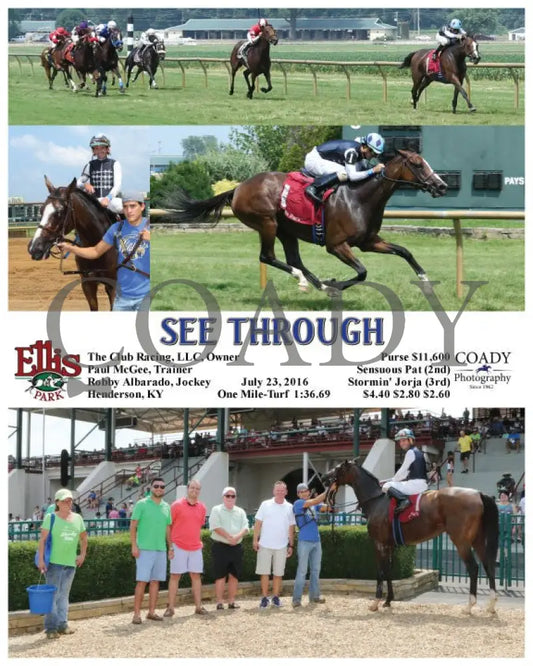 See Through - 072316 Race 05 Elp Ellis Park