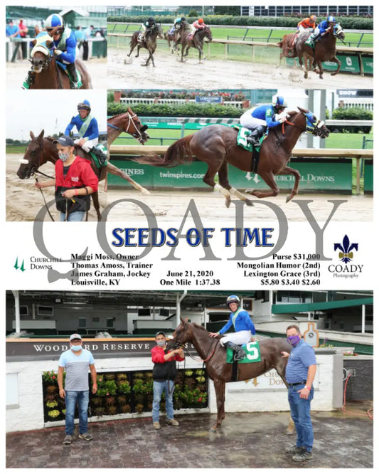 Seeds Of Time - 06-21-20 R04 Cd Churchill Downs