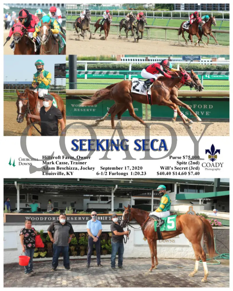 Seeking Seca - 09-17-20 R09 Cd Churchill Downs