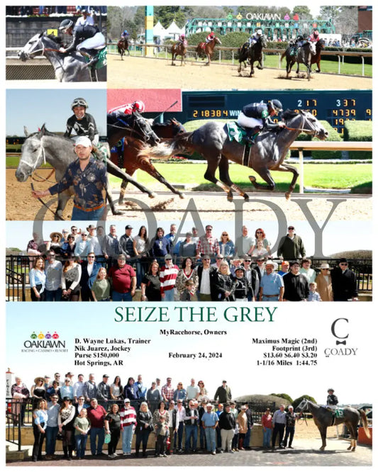 Seize The Grey - 02-24-24 R01 Oaklawn Park