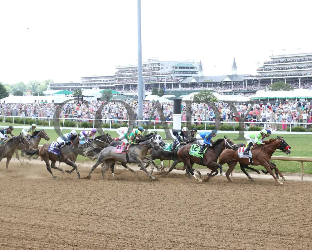 Seize The Grey - The Pat Day Mile G2 100Th Running 05-04-24 R08 Churchill Downs Backstretch Turn 01