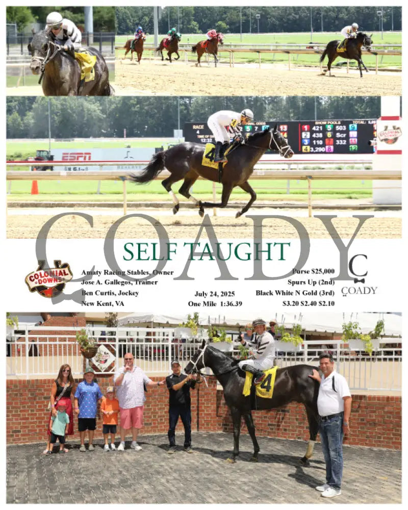 SELF TAUGHT - 07-24-25 - R04 - CNL Colonial Downs