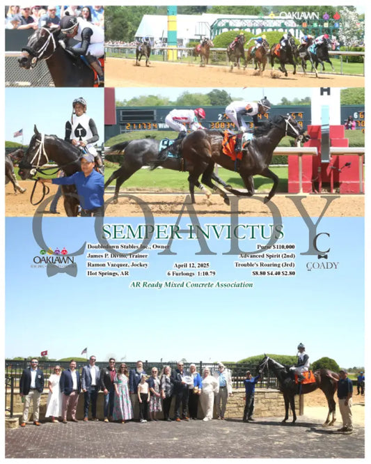 SEMPER INVICTUS - 04-12-25 - R04 - OP Oaklawn Park