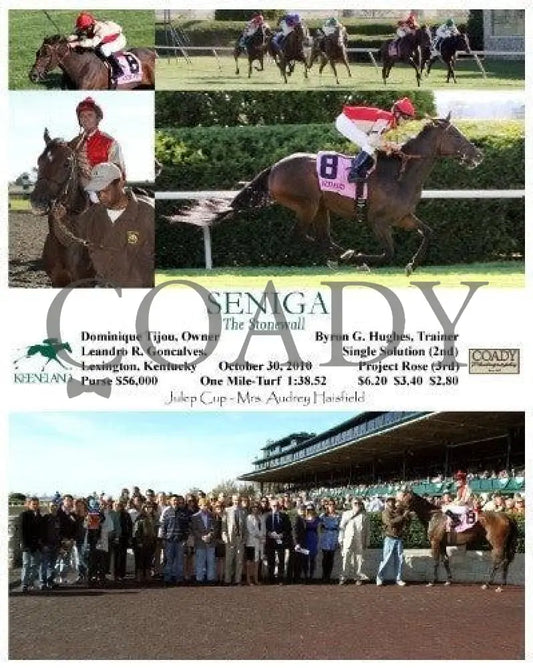 Seniga - The Stonewall Keeneland