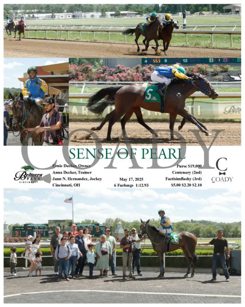 SENSE OF PEARL - 051725 - Race 06 - BTP Churchill Downs