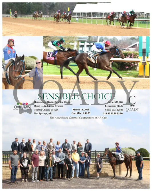 SENSIBLE CHOICE - 03-14-25 - R05 - OP Oaklawn Park
