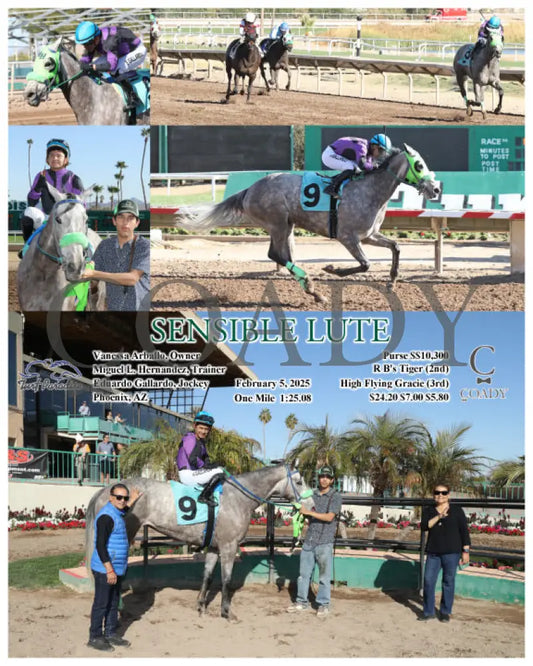 Sensible Lute - 02-05-25 R06 Tup Turf Paradise