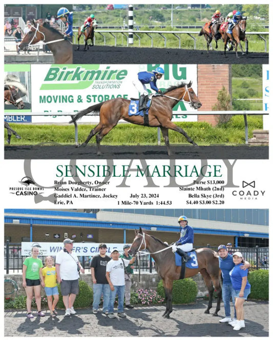Sensible Marriage - 07-23-24 R04 Pid Presque Isle Downs