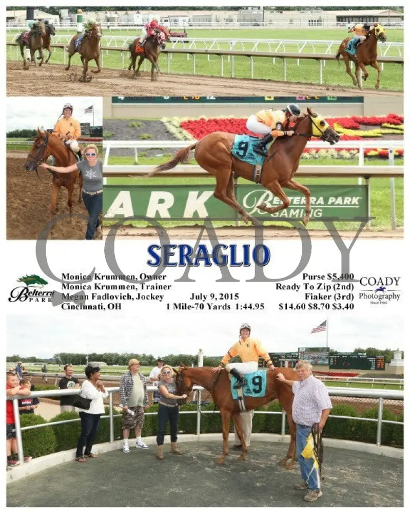 Seraglio - 070915 Race 05 Btp Belterra Park