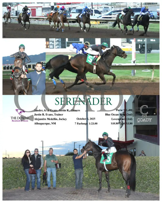 SERENADER - 10-03-25 - R02 - ALB Downs at Albuquerque