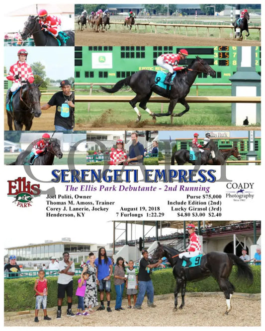 Serengeti Empress - 081918 Race 08 Elp Ellis Park