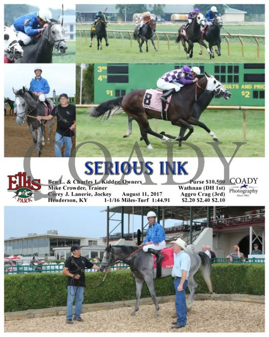 Serious Ink - 081117 Race 05 Elp Ellis Park