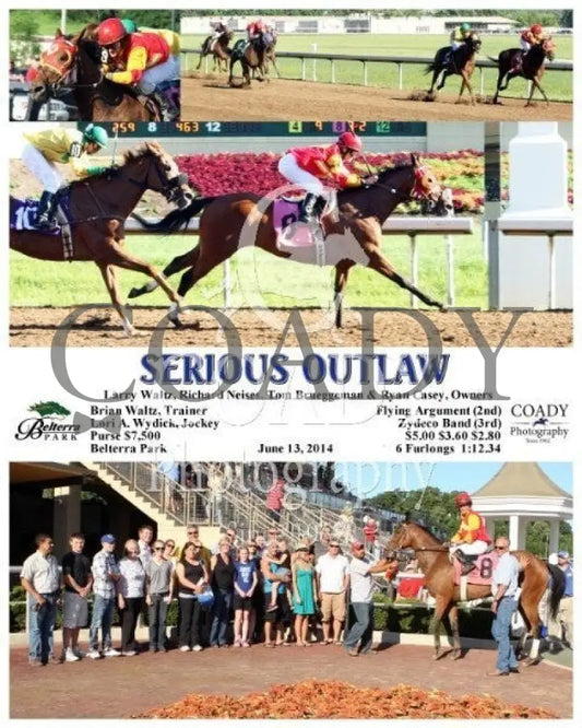 Serious Outlaw - 061314 Race 08 Btp Belterra Park