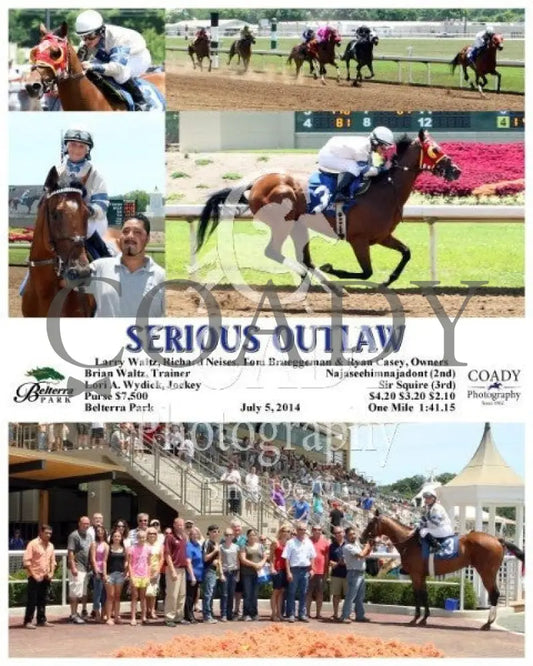 Serious Outlaw - 070514 Race 01 Btp Belterra Park